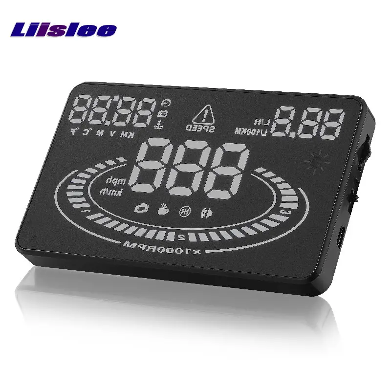 Auto HUD Head Up Display Voor Chrysler 200/300/Town & Country 2008-2020 Projector Obd Veilig rijden Scherm Reflecterende Voorruit