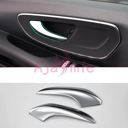 2014-2017 Voor Mercedes Benz Vito W447 Interieur Cover Dashboard AC Outlet Trim Audio Handvat Bekerhouder Panel Chrome accessoires