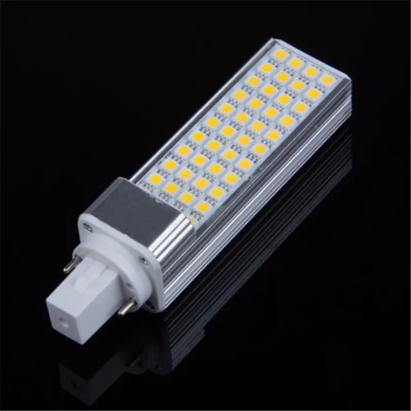 5W 7W 9W 11W 13W G24 LED Bulb E27 Lighting Bulb Bombillas Light Replace Fluorescent Lamp AC85-265V G24 LED Horizontal Plug Light