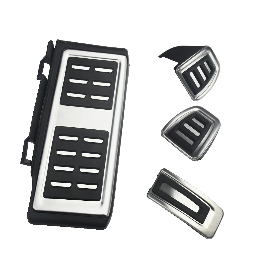 Brake Dead Pedal Cover Set DSG For Seat Leon 5F MK3 For Skoda Octavia A7 For VW Golf 7 Auto Accessories