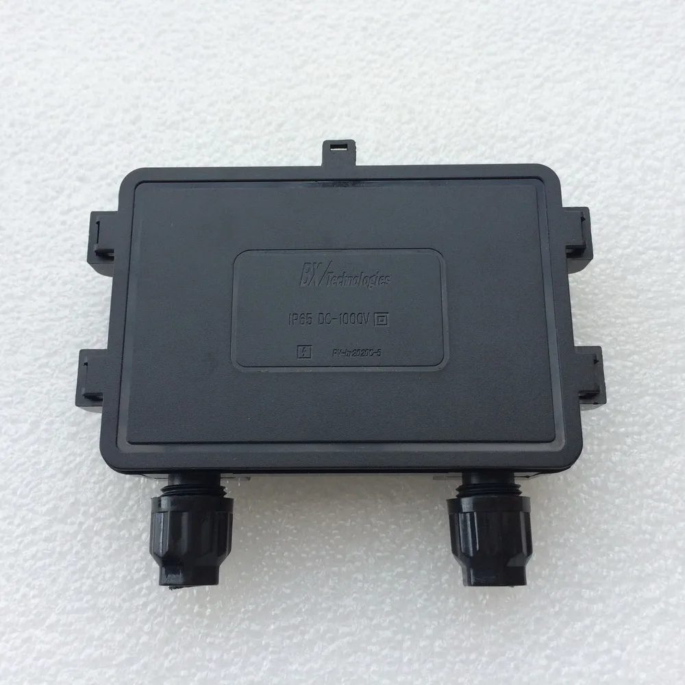 5 ชิ้น/ล็อตขายส่ง 70 W - 130 W กล่องเชื่อมต่อ 2 ไดโอด (12A, 45 V), IP65 กันน้ำ, 130 W กล่อง