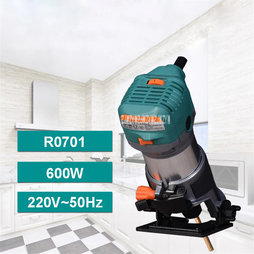 New R0701 High-power Electric Trimmer Quartz Stone Countertop Seaming Machine Stone Stitching Machine 220V 600W 10000-32000r/min