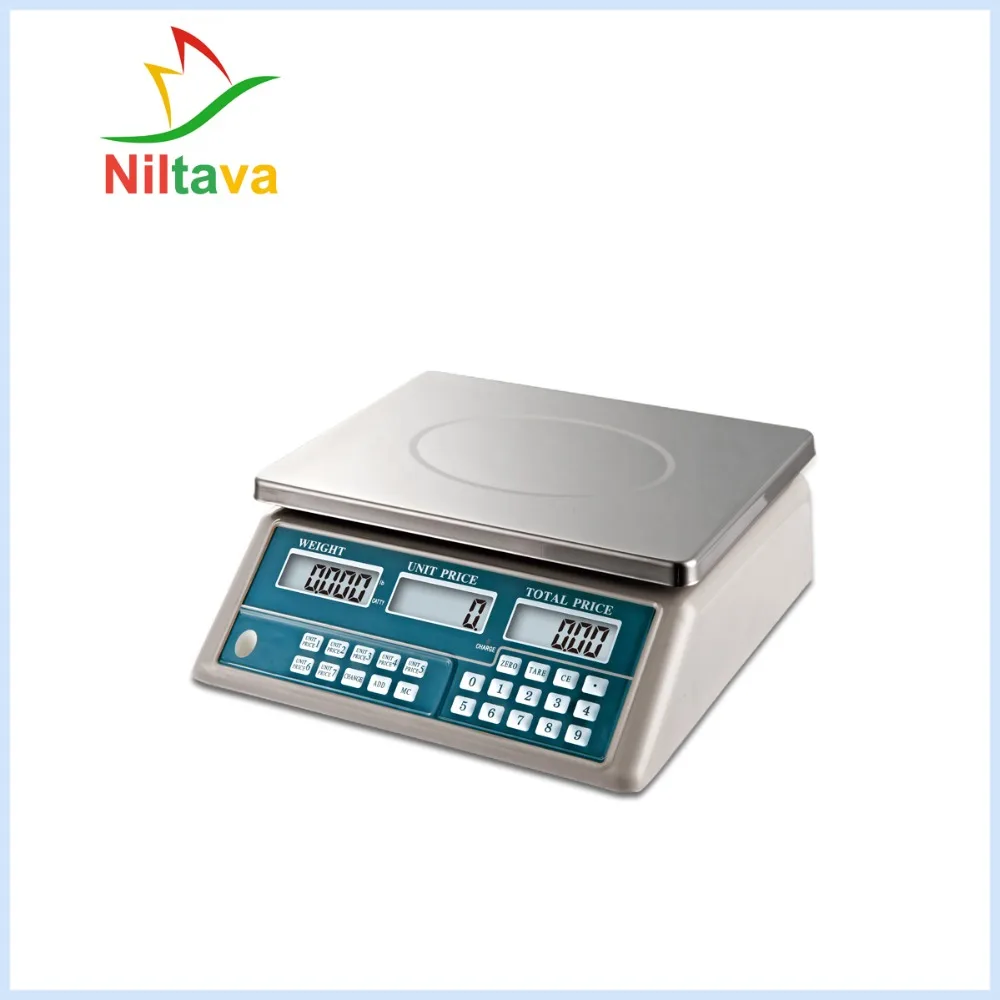 Y2202-A pricing computing scale AND digital price weighing scales 30kg