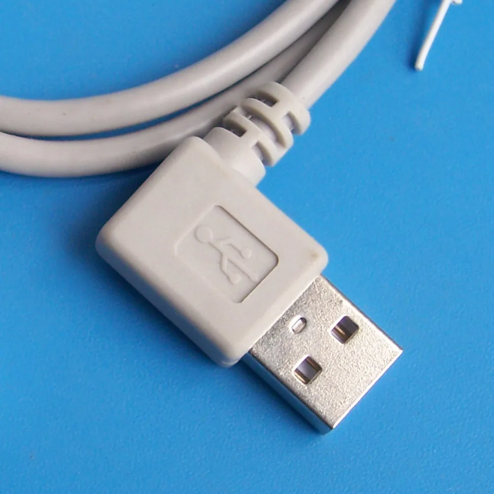 USB A Male to A Female Cable USB A Male L Shape Plug Extension Cable