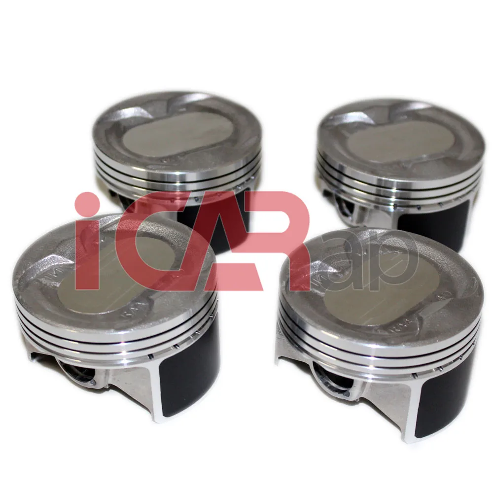 4Pcs/lot New good quality pistons OEM:13010-RAA-A01/13010-RAA-A00 For Honda Accord 2003-2007 2.4L(K24) CR-V 2007-2011 2.4L(K24)