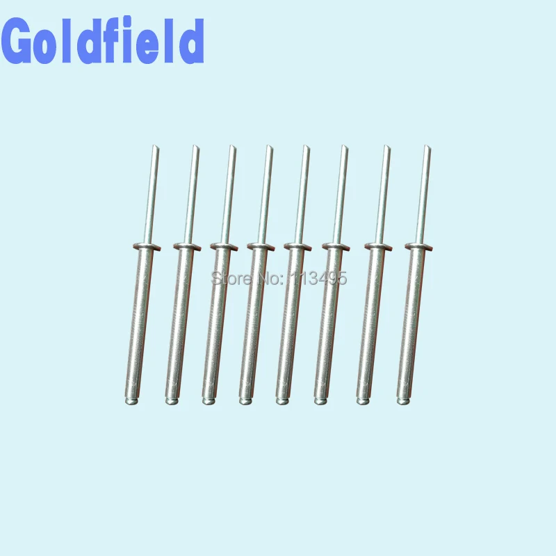 20/50/100pcs 4.8x50 blind rivets pop rivets Aluminium dome Head Blind Rivets Steel Shank Mandrel Exhaust Rivets