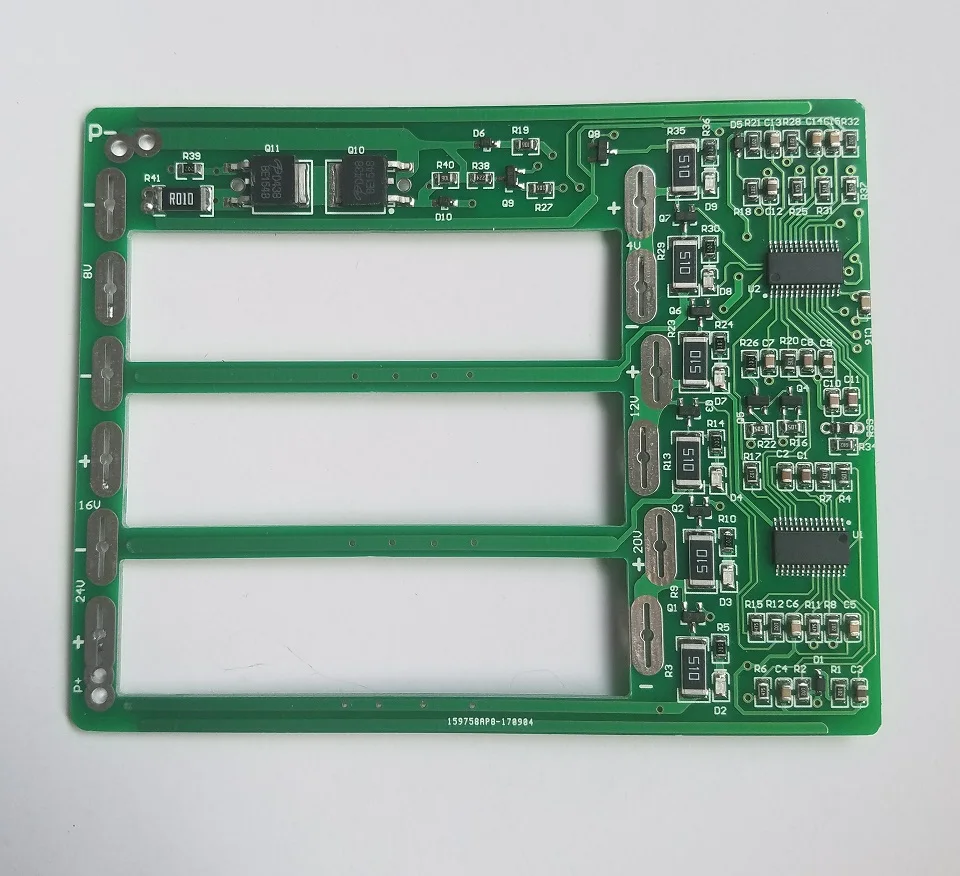 Battery-powered for T12 Soldering Station 6-series Lithium Battery Balanced Protection Plate 24v25.2v Balanced Protection Board