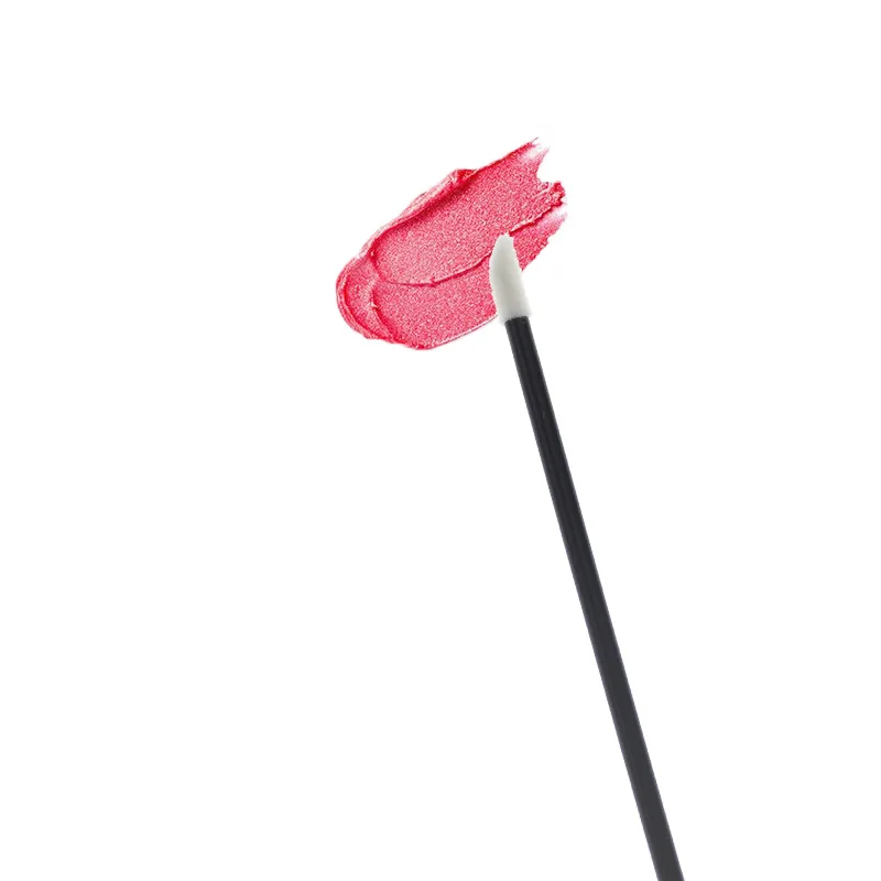 LAUKISS Disposable Lip Brushes Soft Cosmetic Makeup Applicators Gloss Wands Lipstick Brush Wands Gloss Cleaning Make up Brush