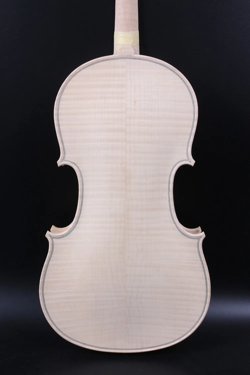 4/4 Full Size Violin   Guarneri model in white flamed maple back spruce top all handmade 3085