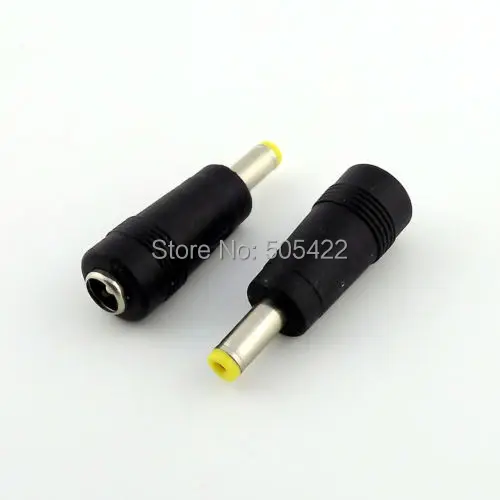 500pcs/lot New 5.5 x 2.1mm Female Jack to 4.0x 1.7mm Male CCTV DC Power Plug Connector Adapter DHL shipping