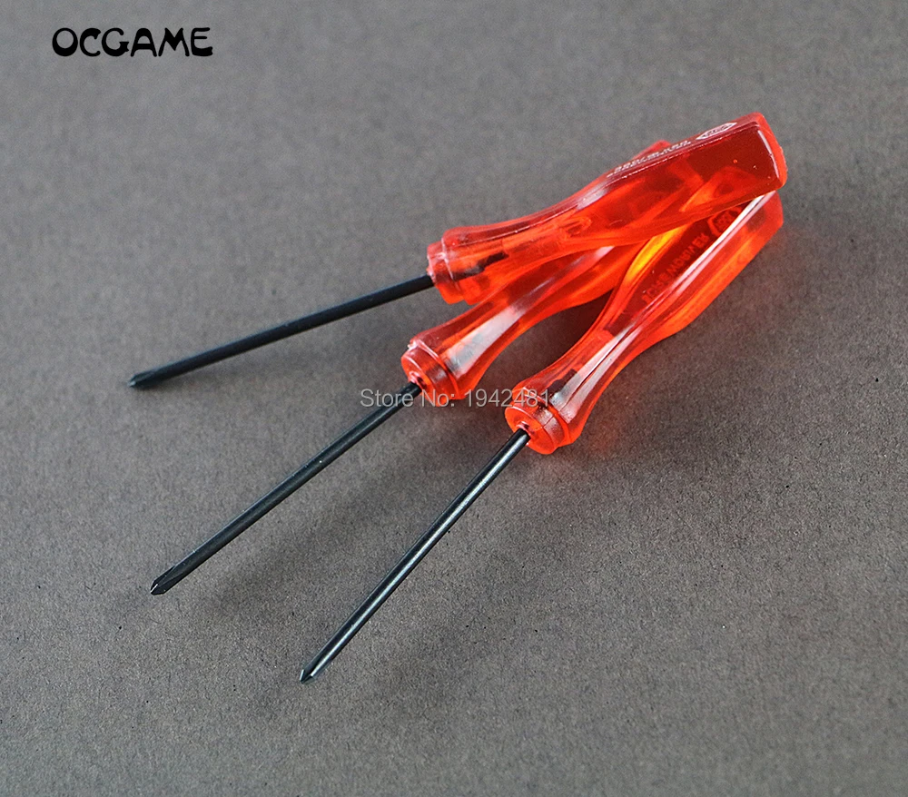 

OCGAME 300pcs/lot repair tool 2.5mm + Screwdriver Triangle Screwdrivers For Wii NDS NDSL GBA SP