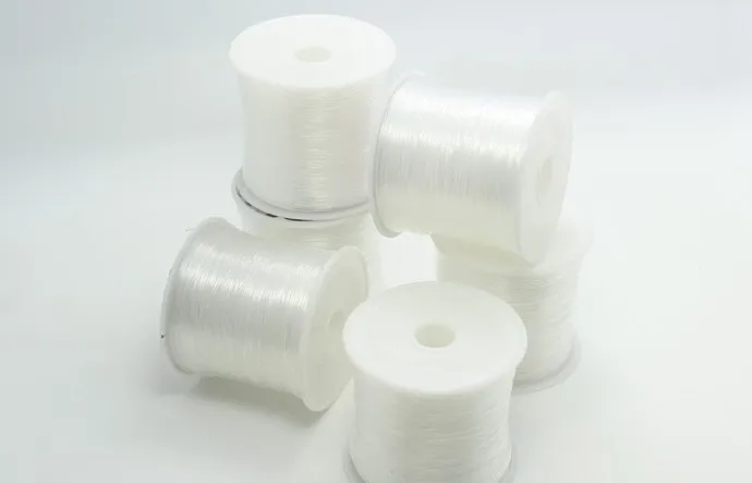 

5rolls/lot 0.2/0.3/0.4/0.5/0.6mm nylon line handmade beaded transparent cords crystal beaded string craft diy accessories 1464