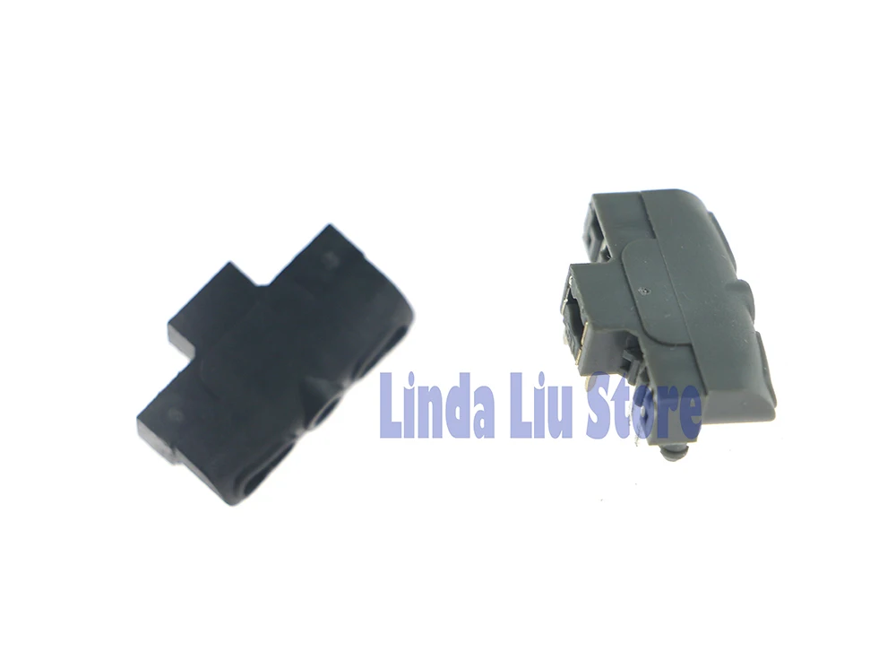 ChengChengDianWan 100 ชิ้น/ล็อตสีดําและสีเทาอะไหล่ซ่อมหูฟังซ็อกเก็ตสล็อตสําหรับ XBOX360 xbox 360 Wireless Wired Controller