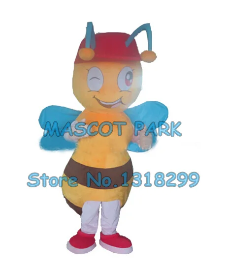 

naughty bee mascot costume wholesale for sale cartoon little bee theme anime cosplay costumes for school kids performs 2800