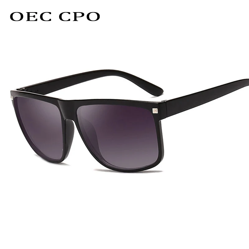 

OEC CPC 2019 Square Sunglasses Men Brand Designer High Quality Oversized Sunglasses For Women Sunglass Polycarbonate UV400 O50