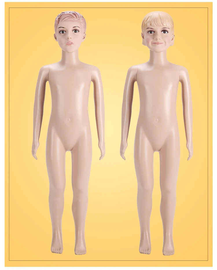 New Style Factory Direct Sell Skin Color Child Mannequin Full Body Child Model Hot Sale