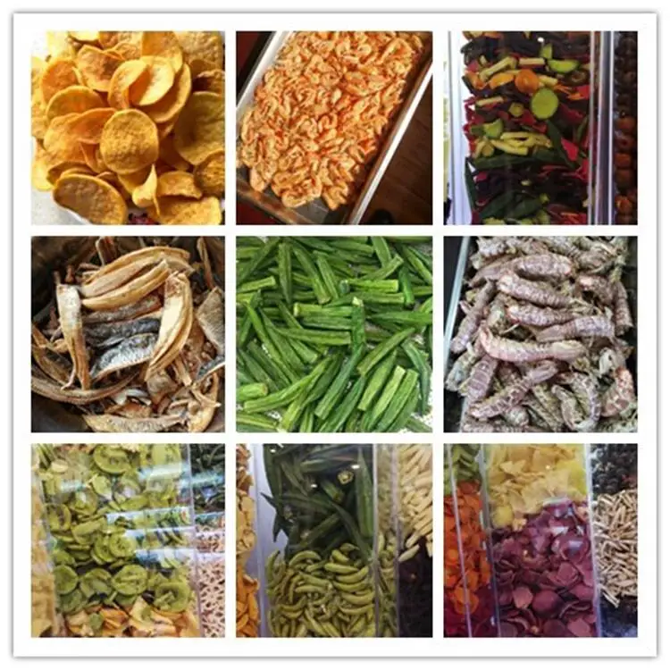 ماكينة قلي بالتفريغ, آلية من فولاذ لا يصدأ/ماكينة قلي رقائق بطاطس بصل