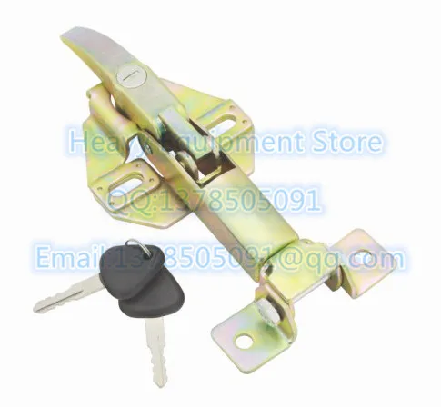 

Catch Engine Side Cover Hood Lock With 2 Key For Volvo Excavator Fit EC120 EC200 EC300 EC460 14521945