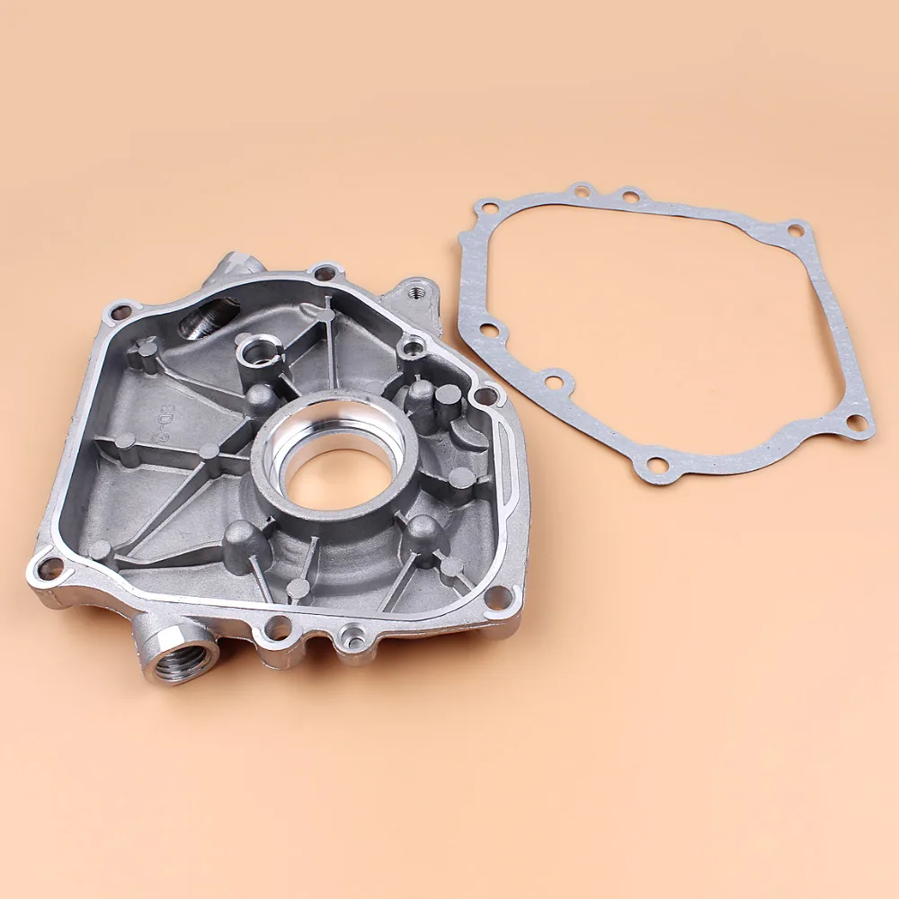 Engine Crankcase Crank Case Side Cover w/ Gasket For HONDA GX160 GX200 GX 160 200 Chinese 168F 4-Stroke Gas Motor Generator