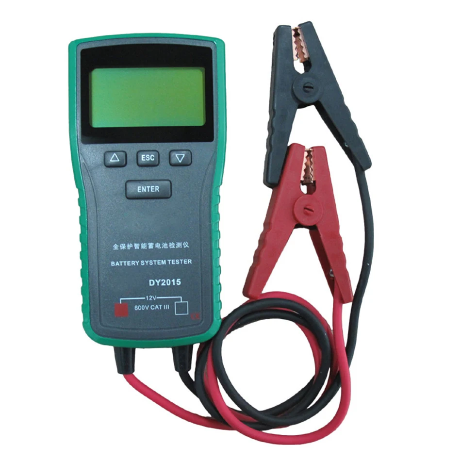 

12V Car Battery System Tester Capacity Maximum Electronic load Battery Charge Test+English manual