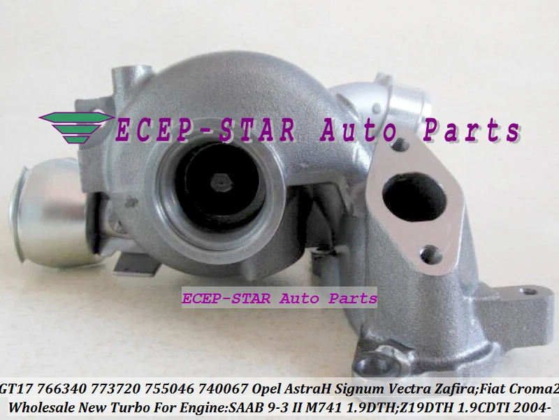 Turbo GT1749V 766340 766340-5001S 773720 755046 740067 For FIAT Croma II For OPEL Astra H Signum Vectra Zafira Z19DTH 1.9L CDTI