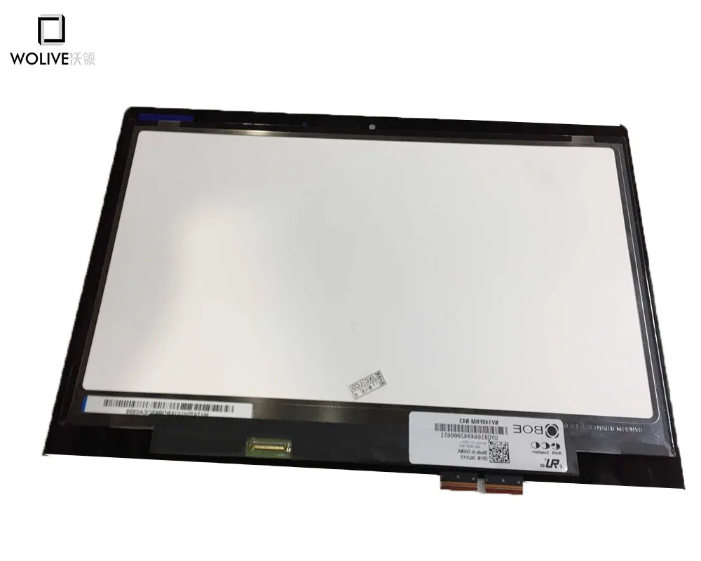 Original New 14'' LCD Display  For Lenovo Yoga3 14 LP140WF3-SPL2 1920*1080 LCD Touch Screen Digitizer Assembly with frame