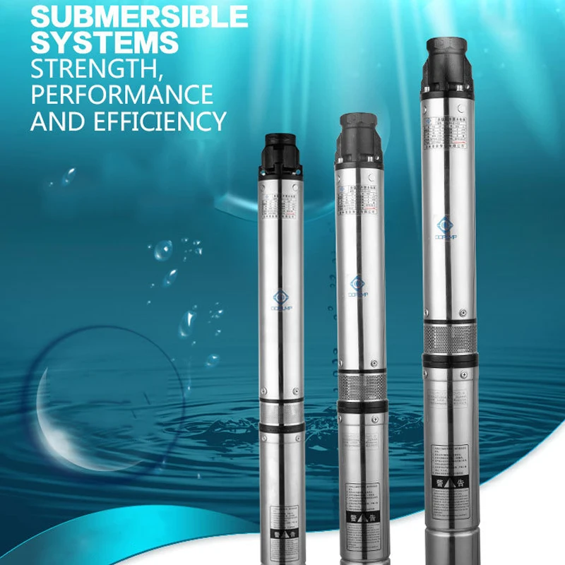 submersible water pump 230v 59m submersible deep water well pump stainless steel 304 submersible water pump 220v mini