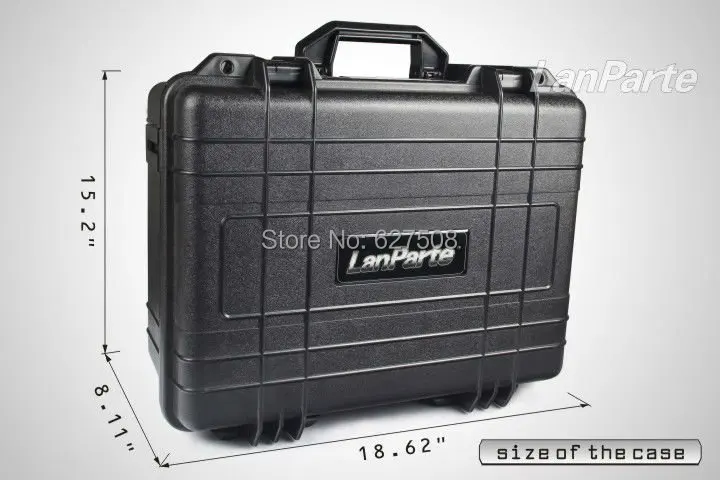 Lanparte ABS Protection Safety Case Box ASC-02 for DSLR Camera Support Film Video Rig Kit