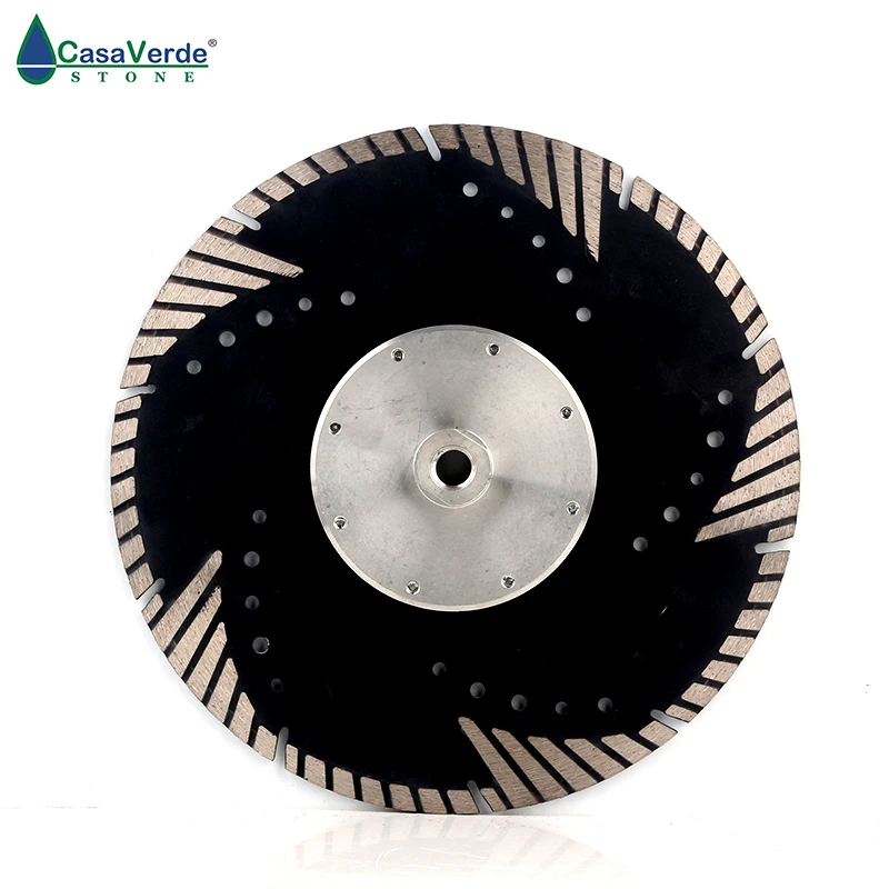 DC-FSTB9 9 inch circular diamond grinding disc with M14 flange and cutting blade 230mm for stone