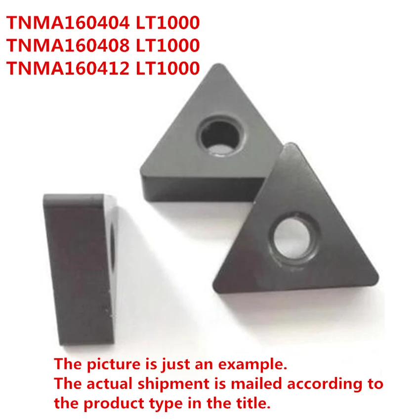 

LAMINA TNMA160404 TNMA331/TNMA160408 TNMA332/TNMA160412 LT1000 TNMA333 CNC Carbide inserts For Cast iron 10Pcs/Box Original New