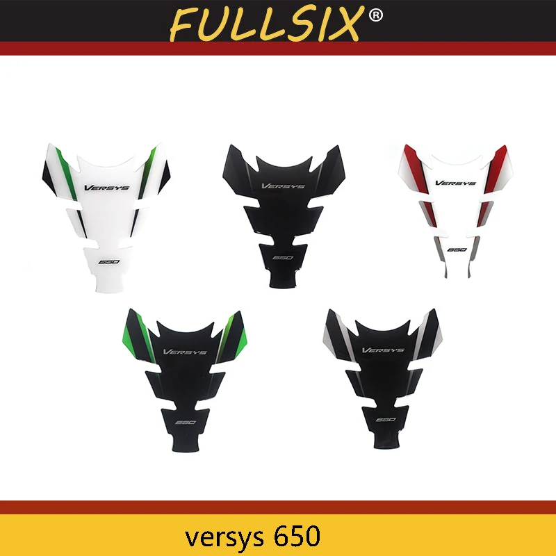 

High quality new style 3D Fish Bone Protector Decal Gas Cap Pad Filler Oil Tank Decals for KAWASAKI VERSYS 650