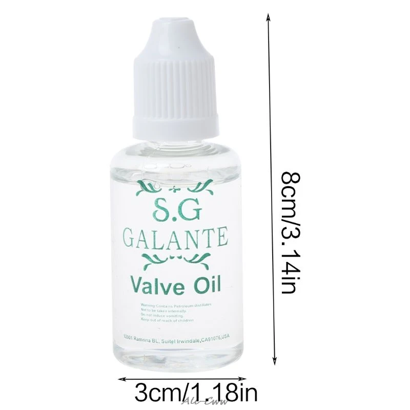 40ml Valve Oil Smooth Switch Saxophone Trumpet Clarinet Flute Lubricating Liquid
