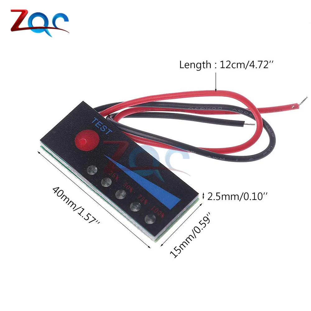 1S 2S 3S 4S 18650 Li-ion Lipo Lithium Battery Level Indicator Tester LCD Display Meter Module Capacity