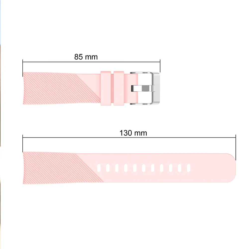 BEHUA 20MM Watchband Strap for Garmin Vivoactive 3/Garmin 645/Huami Youth/Samsung Gear Sport Silicone Rubber Wrist Band Strap