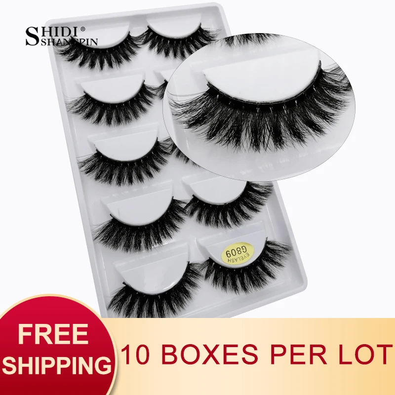 SHIDISHANGPIN 50 زوجا لونغ الطبيعية الرموش الصناعية رقيق 3d المنك جلدة المكياج 100% القسوة شحن رموش زائفة فو cils G800