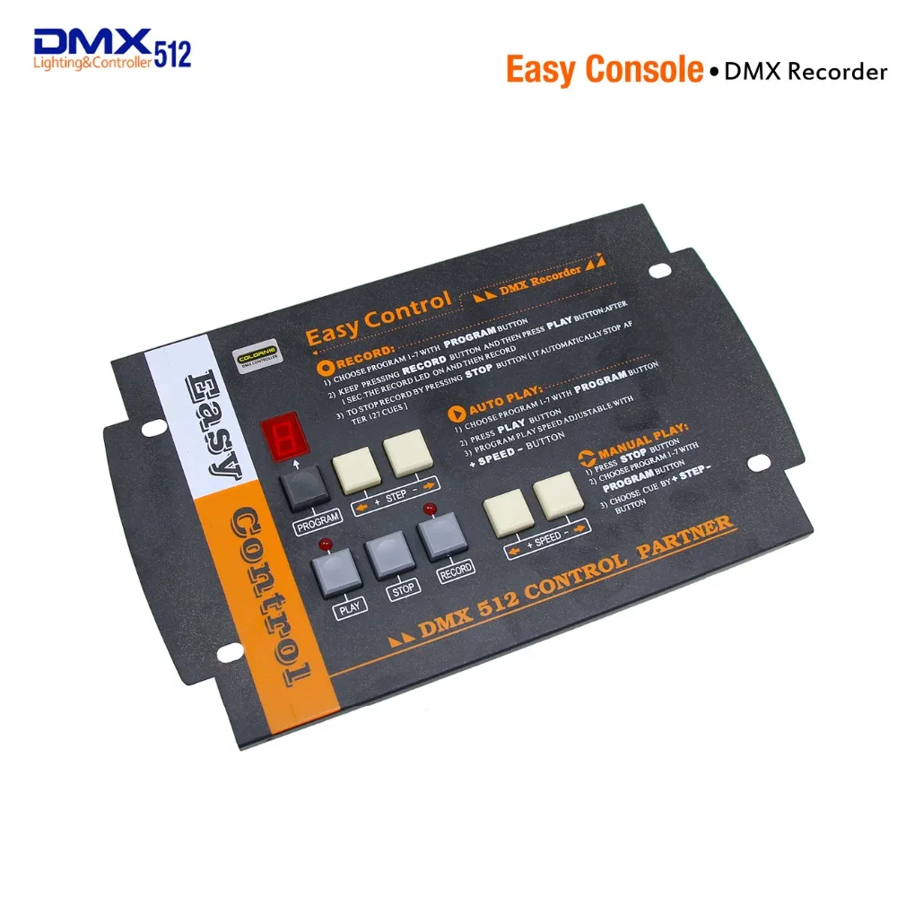 

Контроллер DMX512 с простой консолью для видеозаписи DMX