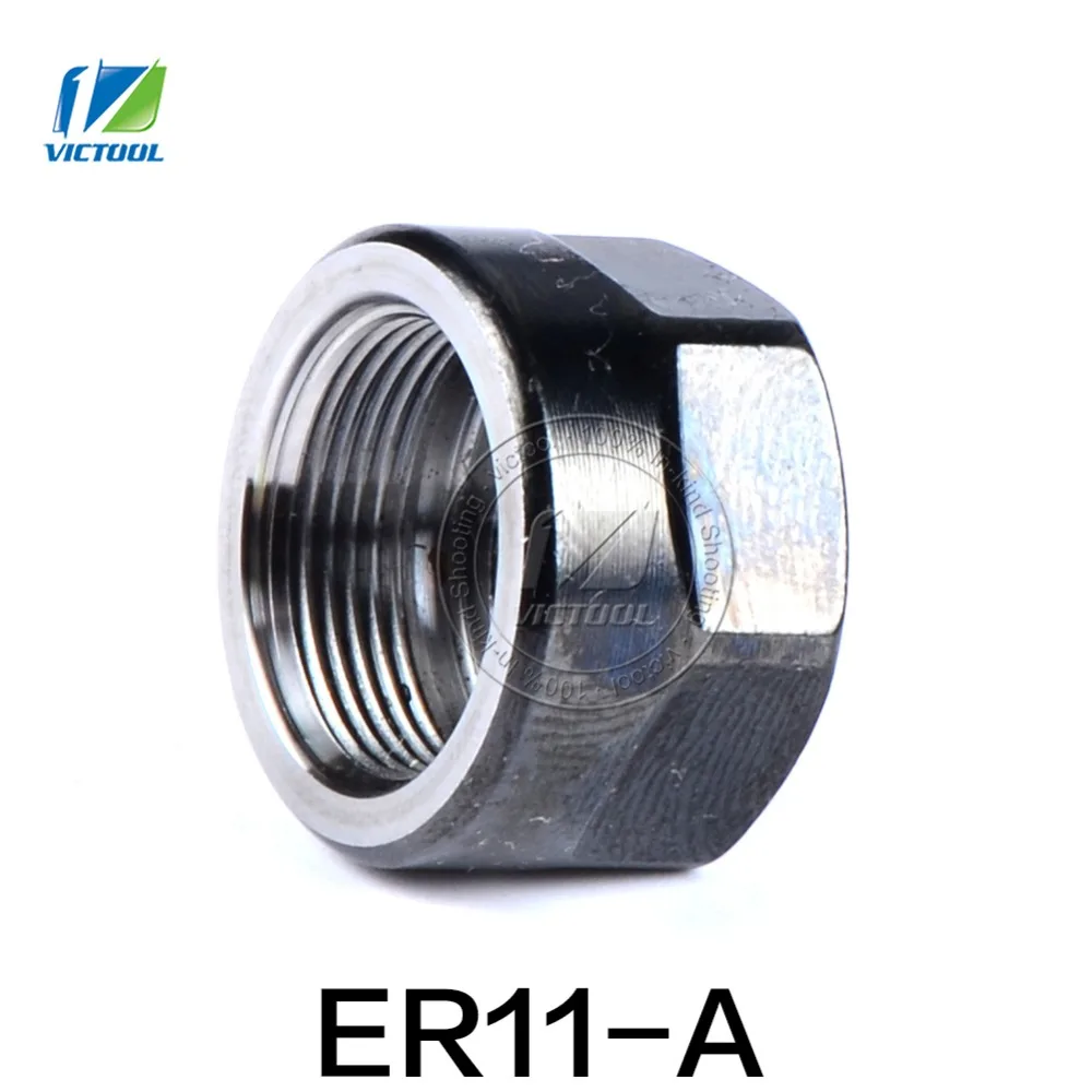 Router Engraving Nuts ER precision A type ER11-A spring collect nut clamping tools ER11-A for CNC milling engraving machine