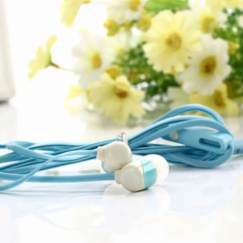 سماعات أذن على شكل فراشة ، لون الحلوى ، سماعات أذن كرتونية ، 3.5 مللي متر ، موسيقى ، مع ميكروفون ، MP3 ، MP4 ، هاتف ، هدية للبنات والأطفال