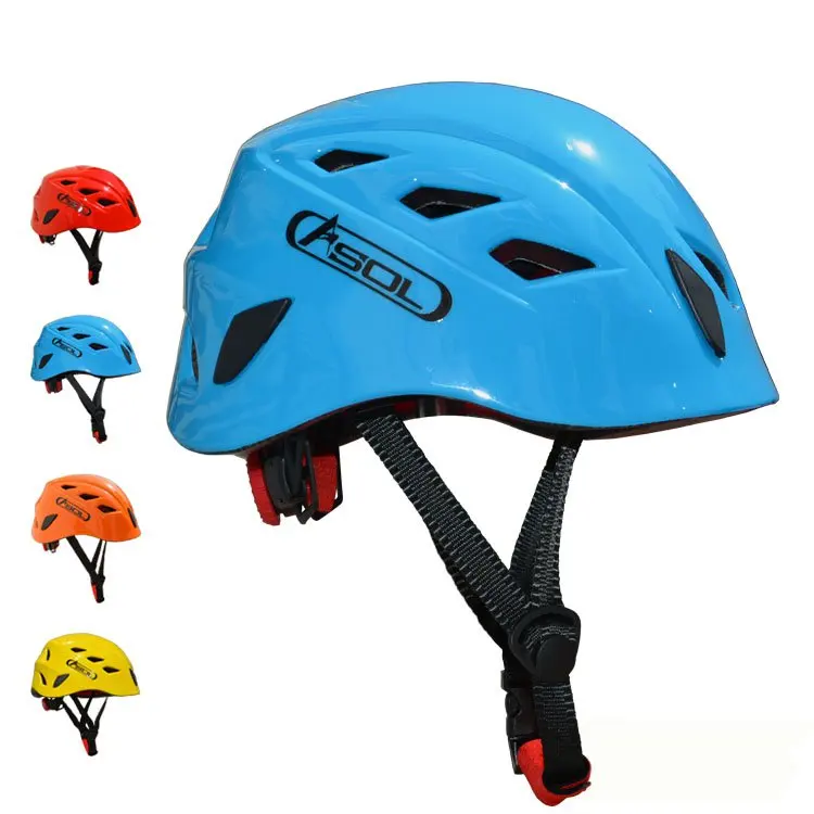 New High Quality And Durable Outdoor Helmet Cimbing EPS+PC For Caving Rescue Downhill Professional Mountain Sports