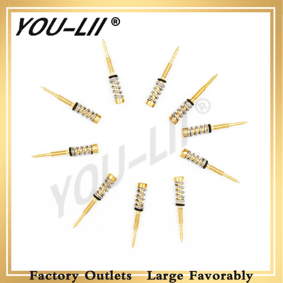 YOULII  YOULII 10Pcs Mixture Screw For 45cc 52cc 58cc 4500 5200 5800 MP15 Chainsaw Easy Adjustable Mixture Screws Fit Carburetor