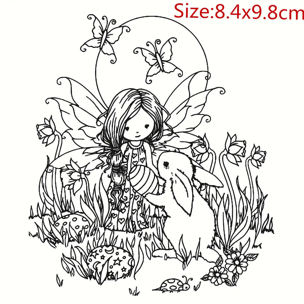 Custom ClearNew Transparent Silicone Clear Stamp Rubber Stamp Sheet Cling Scrapbooking DIY Cute Pattern Photo Album Decor Stamp