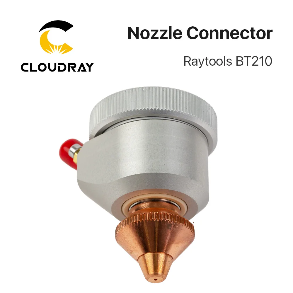 Cloudray Raytools Fiber Laser Cutting Head BT210 BT210S Nozzle Connector Nozzle Holder Part for Fiber Metal Cutting Machine