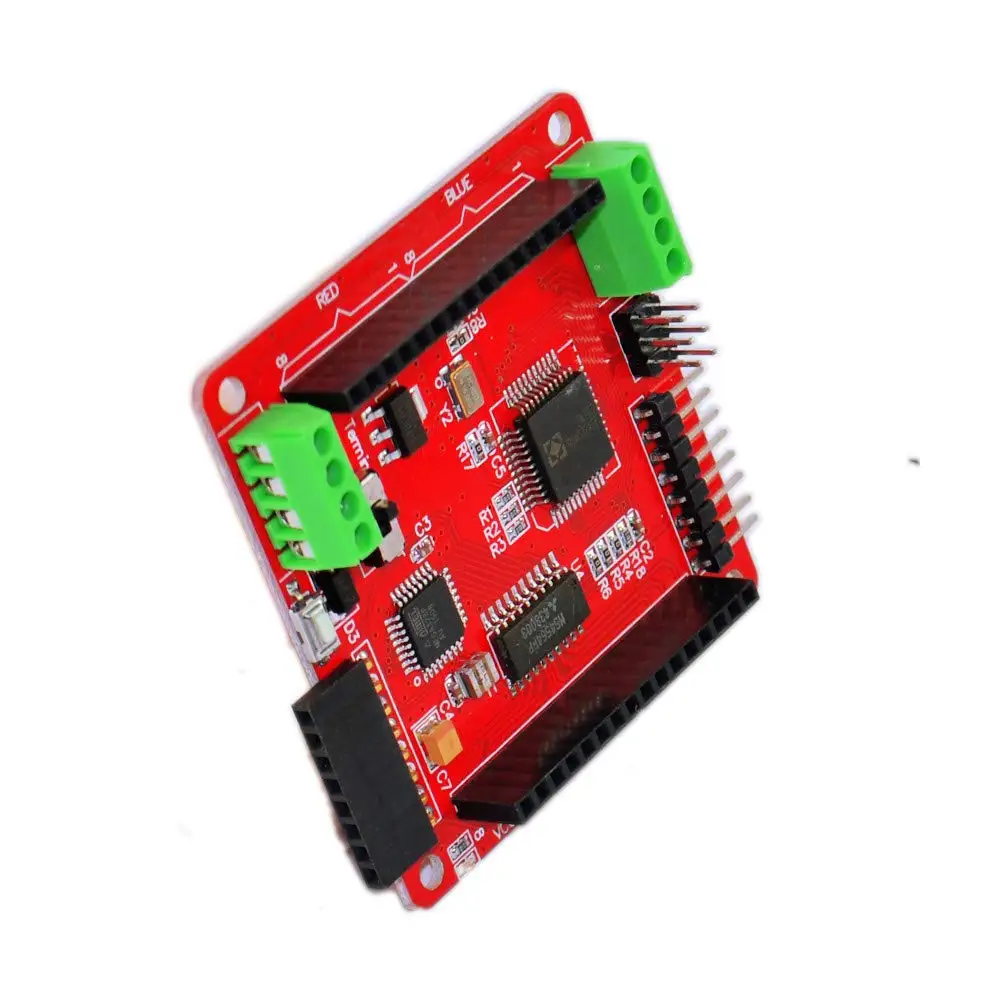Módulo de matriz de puntos led, placa de accionamiento MCU / AVR RF4 a todo color, 8x8