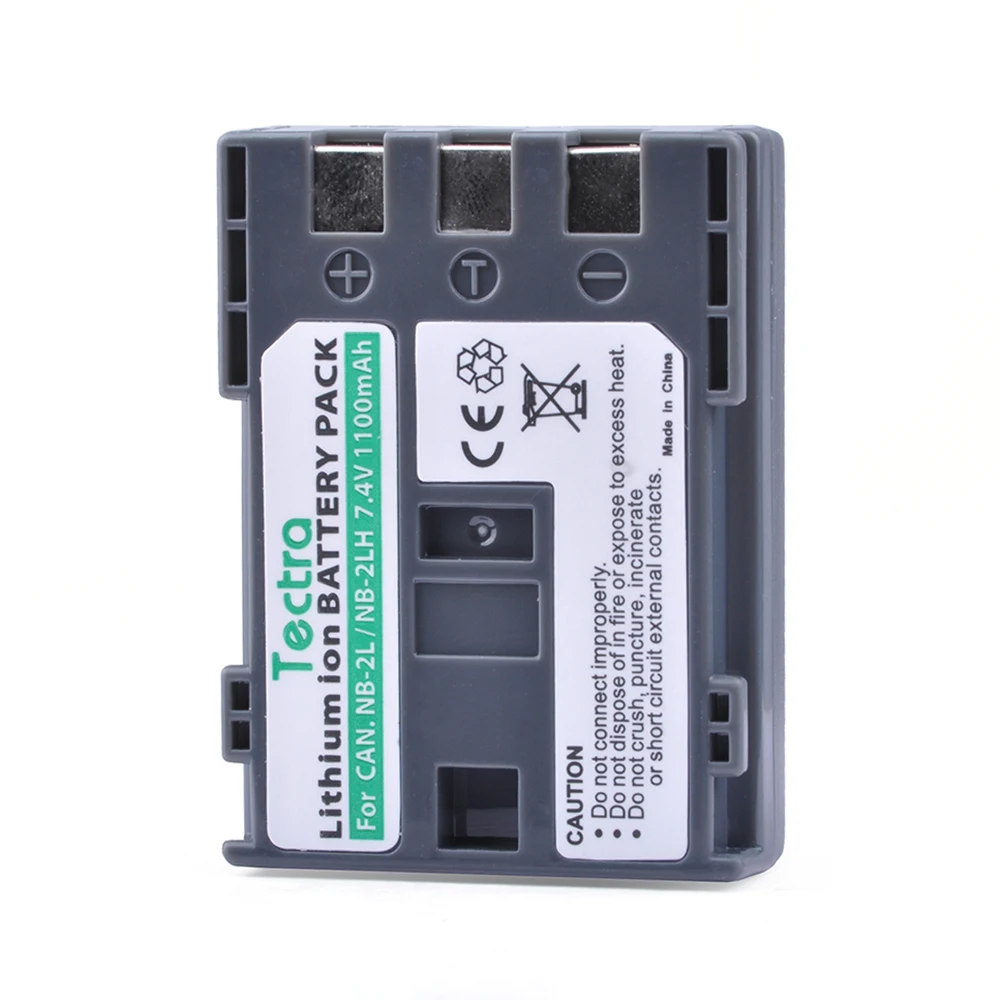 NB-2LH NB-2L 7.4V/1100mAh Li-ion Camera Battery for Canon PowerShot G7,G9,S30,S40,EOS 350D,400D,ZR100,ZR200,ZR300