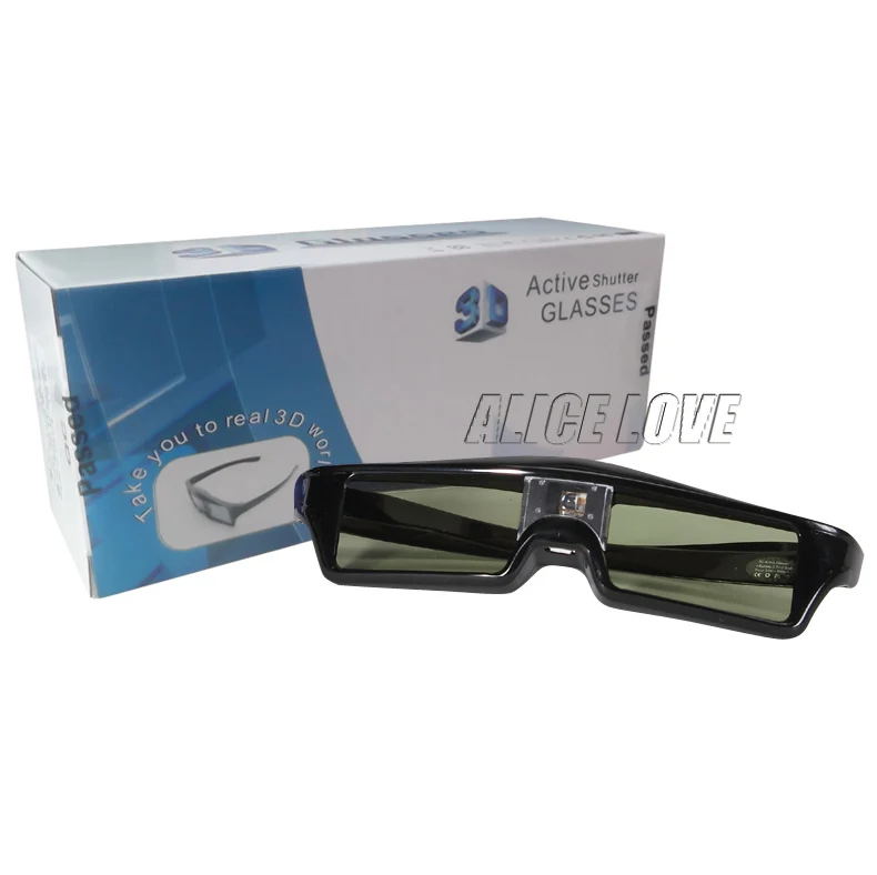 

3pcs/lots 2017 Professional Universal Shutter Active 3D Glasses Ready for DLP Projector for Sharp LG Acer BenQ epson optoma