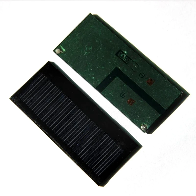 BUHESHUI 0.3W 5.5V 54MA Cellule Solaire Panneau Solaire DIY Chargeur Pour 3.7V Batterie Polycristallin Époxy 86*38MM1 0 pcs/lot Livraison Gratuite
