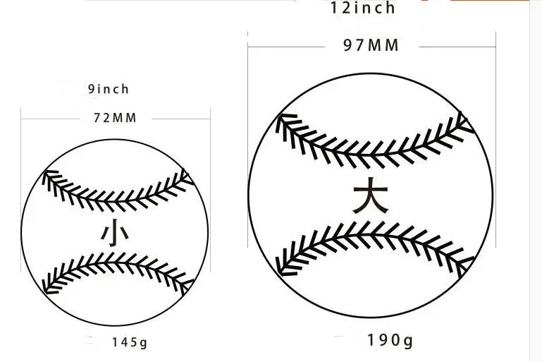 non-toxic yellow fully rubber solid baseball practice training baseball balls sports game massage balls