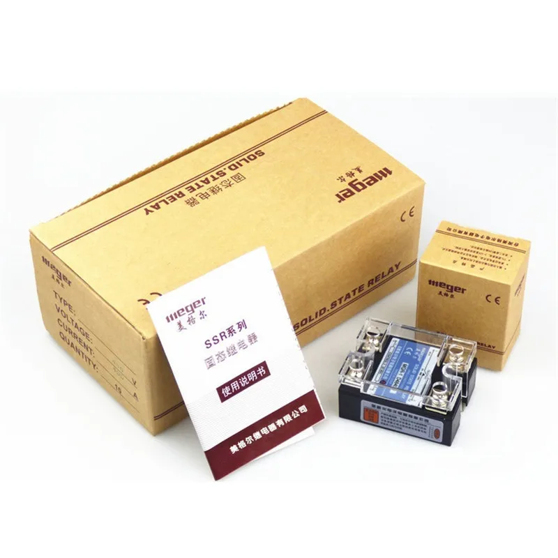 SSR 25A Single Phase Solid State Relay DC Control AC MGR-1 D4825  Load voltage 24-480V