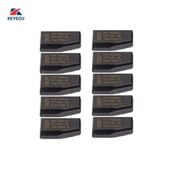 KEYECU ID42 Chip Transponder Blank Auto Auto chiave a distanza ceramica Chip di carbonio phillab-s ID crittografia 42 VAG per VW Jetta Seat Ford