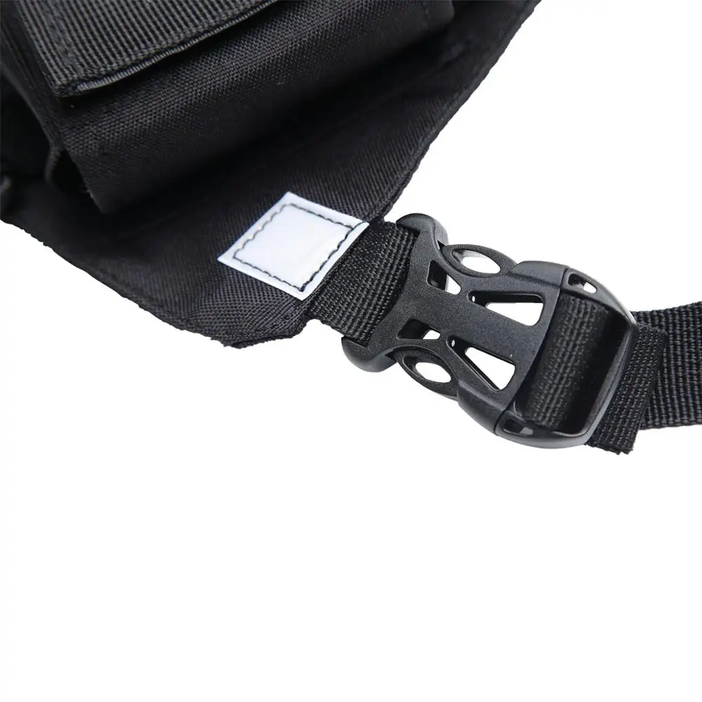 BAOFENG&ABBREE Radio Chest Harness Pocket Bag Carry Case Holster for Baofeng UV-5R UV-10R UV-9R UV-S9  Walkie Talkie